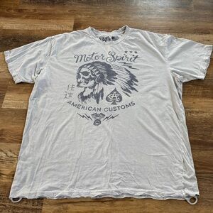 Affliction Y2K Indian skeleton T-shirt 3X